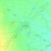 Bharatpur topographic map, elevation, relief