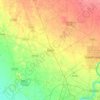 Kalol topographic map, elevation, relief