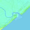 Chandipur topographic map, relief map, elevations map
