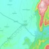 Thanagazi topographic map, elevation, relief