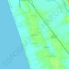 Majorda topographic map, elevation, relief