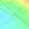 Goriya topographic map, elevation, relief
