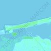 Sisal topographic map, relief map, elevations map