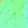 Palwal topographic map, relief map, elevations map