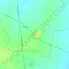 Kawad topographic map, elevation, relief