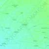 Amargarh topographic map, elevation, relief