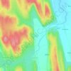 Undri topographic map, elevation, relief