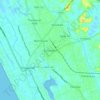 Guruvayur topographic map, elevation, relief