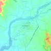 Sundargarh topographic map, elevation, relief