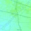 Palsana topographic map, elevation, relief