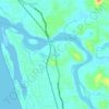Iringal topographic map, relief map, elevations map