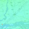 Barpeta topographic map, elevation, relief