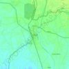 Jaynagar topographic map, relief map, elevations map