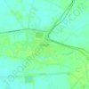 Sivasagar topographic map, relief map, elevations map