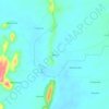 Thons topographic map, elevation, relief
