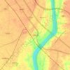 Vasad topographic map, relief map, elevations map