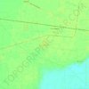 Partabpura topographic map, elevation, relief