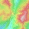 Burakhat topographic map, elevation, relief
