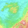 Karbi Anglong topographic map, relief map, elevations map