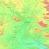 Sambalpur topographic map, relief map, elevations map
