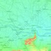 Begusarāi topographic map, relief map, elevations map