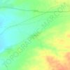 Nagwara topographic map, elevation, relief
