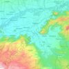 Nowgong topographic map, elevation, relief