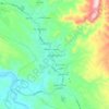 Masjed Soleyman topographic map, elevation, relief