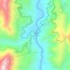 Dapchhuah topographic map, elevation, relief