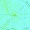 Thirunallar topographic map, elevation, relief