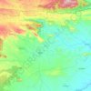 Rahe topographic map, relief map, elevations map