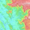 Satari topographic map, elevation, relief