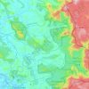 Dharbandora topographic map, relief map, elevations map