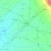 Jalandhar topographic map, elevation, relief