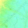 Tihidi topographic map, elevation, relief
