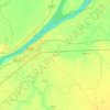 Buxar topographic map, relief map, elevations map