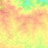 Markacho topographic map, elevation, relief