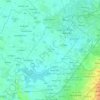 Kapashera Tehsil topographic map, elevation, relief