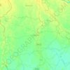 Nimapada topographic map, elevation, relief