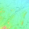 Narnaul topographic map, relief map, elevations map