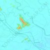 Balichandrapur topographic map, elevation, relief