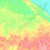 Oxkutzcab topographic map, relief map, elevations map