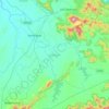 Rairangpur topographic map, elevation, relief