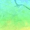 Sector 84 topographic map, elevation, relief