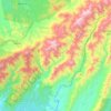 Mahur topographic map, elevation, relief