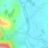 Villers-devant-Mouzon topographic map, relief, elevation