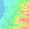 Valsad topographic map, relief map, elevations map