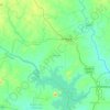 Jamtara topographic map, elevation, relief