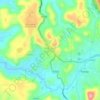 Bandora topographic map, relief map, elevations map