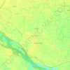 Raghunathpur topographic map, elevation, relief